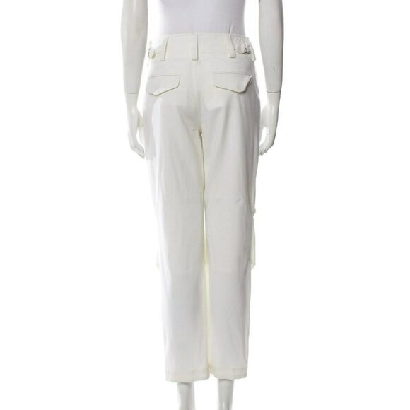 Nells Nelson Cream Virgin Wool Pants – Size M/38IT – High-Rise – Straight Leg - Picture 7 of 8